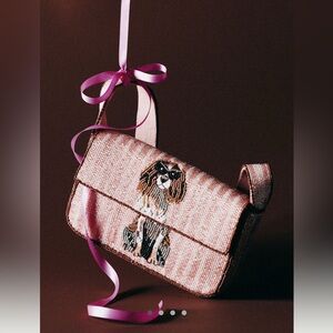 Maeve/Anthropologie NWT The Fiona Beaded Bag:  Animal Edition